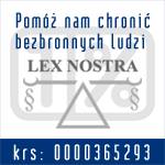 Fundacja LEX NOSTRA - banner na stronę